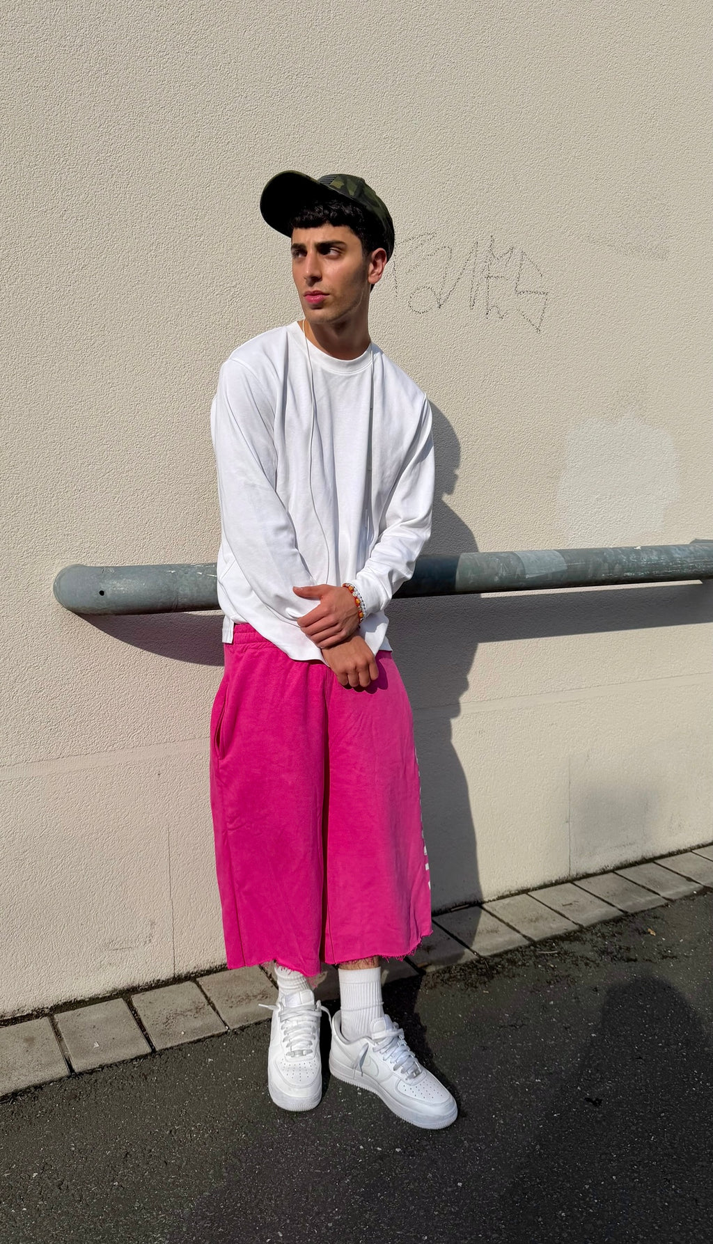 OWD Long Shorts Pink