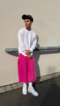 OWD Long Shorts Pink
